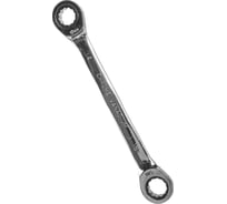 Накидной двусторонний ключ HORTZ 14х15 трещ. хромированный HOR 118853