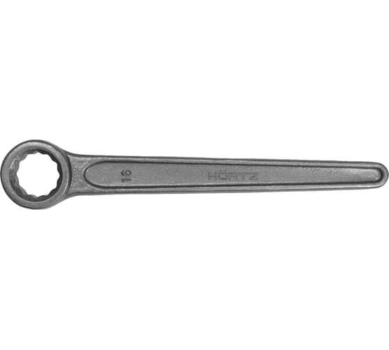 Накидной односторонний ключ HORTZ 16 прямой длинная ручка HOR 450282 1