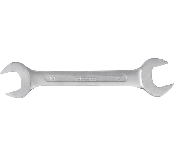 Гаечный двусторонний ключ HORTZ 30х32 сатинированный 115736