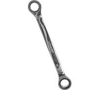 Накидной двусторонний ключ HORTZ 17х19 трещ. хромированный HOR 118856