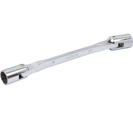 Торцевой ключ HORTZ шарнирный 19х22 хромированный HOR 352129