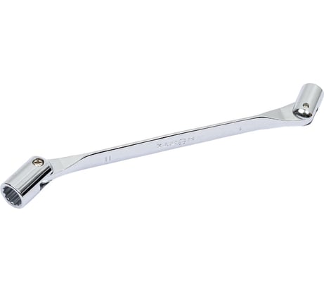 Торцевой ключ HORTZ шарнирный 9х11 хромированный HOR 352140