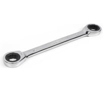 Накидной двусторонний ключ HORTZ 16х17 трещ. хромированный HOR 118854