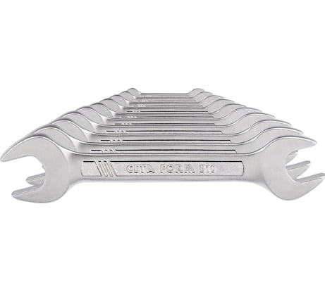 Набор коротких рожковых ключей Ceta Form 10 предметов B10-B10