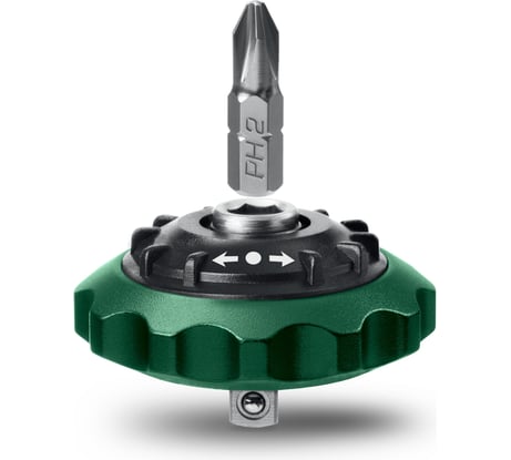 Суперкомпактная реверсивная трещотка для бит и головок KRAFTOOL Space Ratchet 25890