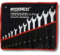 Набор комбинированных гаечных ключей RODEO 12 шт. 401005632