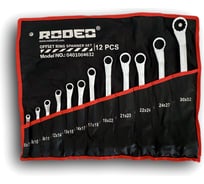 Набор накидных ключей со смещением RODEO 12 шт. 401004632