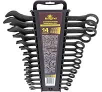 Набор комбинированных ключей KingTul KT-5141MP 14 предметов Black(62054)