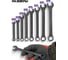 Набор ключей комбинированных 8 предметов Помощник 5086 Black(62084) 3