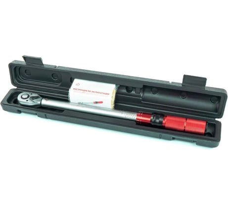Ключ динамометрический ARNEZI 3/8" 10-110 Нм, 72 зуба, в кейсе R7300382
