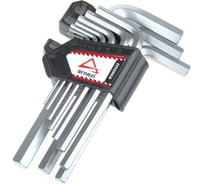 Набор коротких имбусовых ключей шестигранников HEX ARNEZI 10 предметов с магнитайзером R1060033