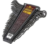 Набор ключей комбинированных KingTul 25 предметов KT-5262MP Black(62064)