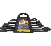 Набор ключей комбинированных KingTul 8 предметов KT-5086 Black(62048)