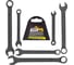 Набор ключей комбинированных KingTul 6 предметов KT-5068 Black(62046) 6