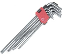 Набор имбусовых ключей ARNEZI Torx с отверстием 9 предметов, длинные R1061033