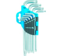 Шестигранные ключи HOEGERT TECHNIK TORX CrV, 9 шт HT1W814