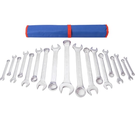 Набор ключей комбинированных STANKO 18 предметов (8-32мм) CS111018