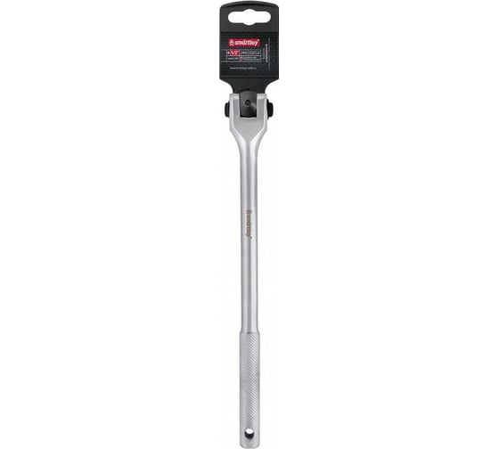 Вороток SMARTBUY 1/2", шарнирный, усиленный, 300 мм, CR-V сталь,мат., tools SBT-SWH-300-12