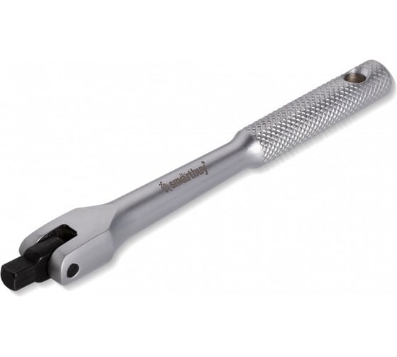 Вороток SMARTBUY 1/4", шарнирный, усиленный, 150 мм, CR-V сталь,мат., tools SBT-SWH-150-14