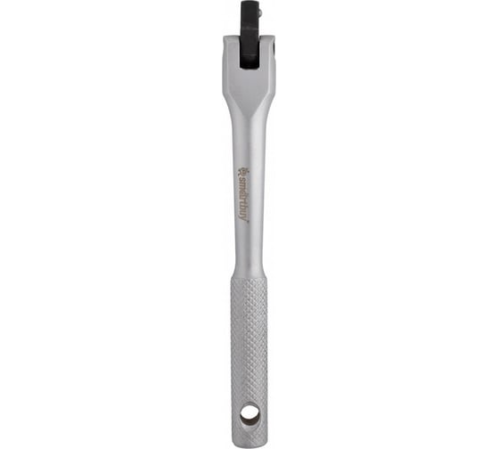Вороток SMARTBUY 1/4", шарнирный, усиленный, 150 мм, CR-V сталь,мат., tools SBT-SWH-150-14