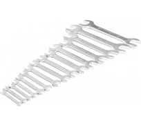 Набор ключей HORTZ гаечных двусторонних 15шт. 10-55 хром. 103551