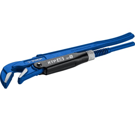 Трубный ключ с изогнутыми губками ЗУБР Профессионал №0, 1/2", 240 мм 27337-0_z02