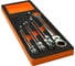 Набор комбинированных ключей CUSTOR с трещоткой, и шарниром, 7 предметов, в ложементе VCS1/4 PRO-7 2