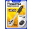 Трещотка реверсивная JCB с резиновой ручкой 3/8'' JCB-80233(61803) 2
