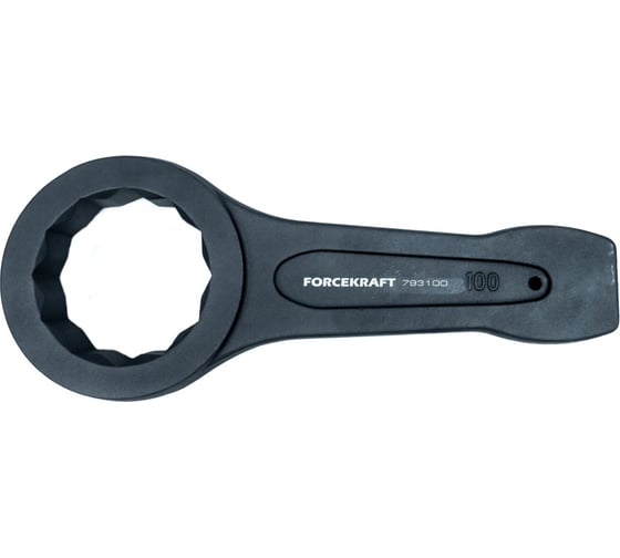 Накидной ударный односторонний ключ FORCEKRAFT FK-793100 100мм 26848