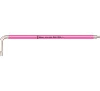 Г-образный ключ WERA 3950 SPKL Multicolour нержавеющая сталь, с шаром, 3x123 мм WE-022663