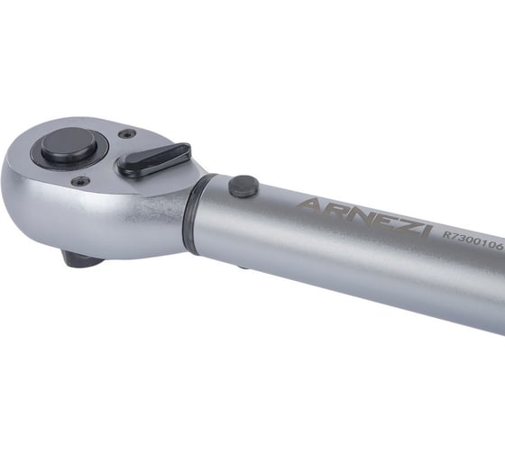 Ключ динамометрический ARNEZI 1/2" 50-350 Нм, 72 зуба, с оптической шкалой, в кейсе L=550мм R7300106