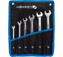 Набор ключей рожково-торцевых HOEGERT TECHNIK с шарниром 6 шт HT1W592
