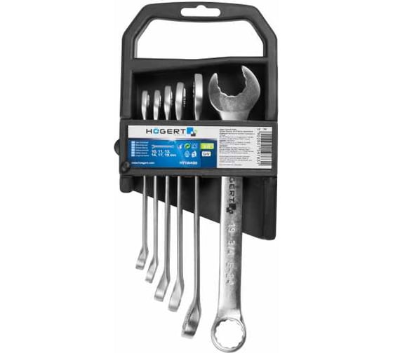 Набор ключей комбинированных HOEGERT TECHNIK 6 шт HT1W498 1