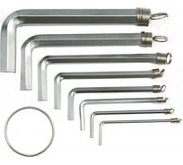 Набор шестигранников VOREL 10шт. 1,5-10мм CrV 56391