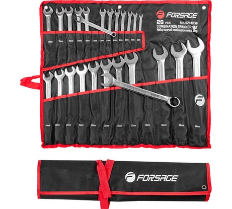 Набор ключей комбинированных Forsage 26пр. F-5261P36(7028)