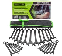 Набор ключей комбинированных ForsLine 25 предметов FL-5261P BLACK(64748)