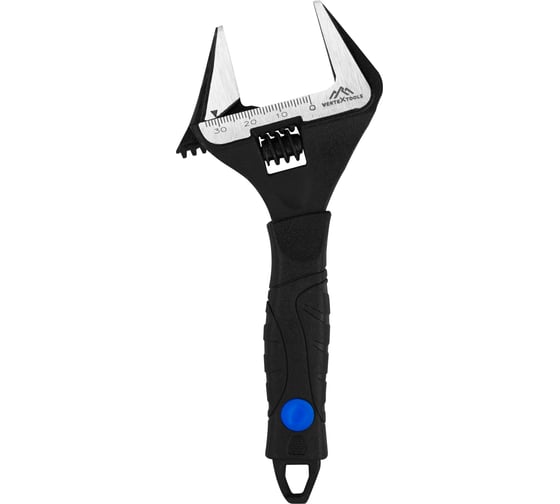 Разводной ключ vertextools 150 мм, увеличенный диапазон раскрытия 2110-150-150