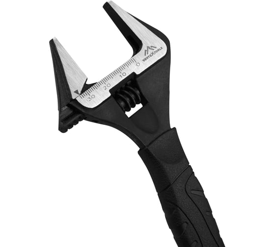 Разводной ключ vertextools 150 мм, увеличенный диапазон раскрытия 2110-150-150
