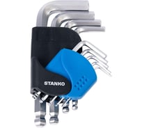 Набор угловых ключей шестигранных коротких STANKO 9 шт CS11119S