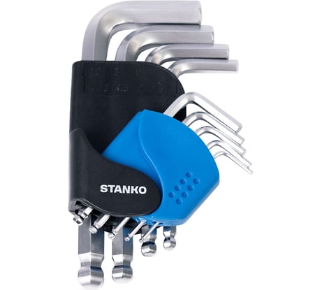 Набор угловых ключей шестигранных коротких STANKO 9 шт CS11119S