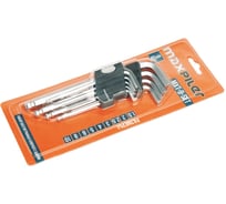 Набор шестигранных ключей с шаром P.I.T. MAXPILER 9 предметов, 1.5, 2, 2.5, 3, 4, 5, 6, 8, 10 мм MXT-9-SET