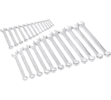 Набор комбинированных ключей HORTZ 26 штук, 6-32, хромированные 996895