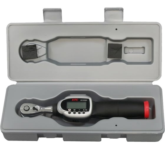 Динамометрический ключ с цифровой индикацией KTC GEK030-C3A, 3/8", 2-30 Нм
