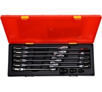 Набор ключей комбинированных трещоточных JTC с подвижной головкой 8-19 мм (в кейсе) 14 предметов, K6146 955302