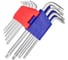 Набор шестигранников emtop Torx 9 шт T-10, T-15, T-20, T-25, T-27, T-30, T-40, T-45, T-50 EHKY3091 6