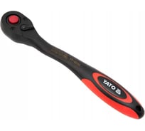 Трещотка YATO 1/2" 72 Т 257мм, изогнутая (холдер) YT-0295