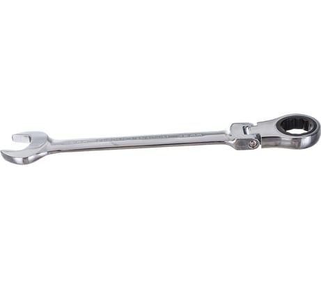 Комбинированный трещоточный ключ МастерАлмаз с гибкой головкой, 180 град, 32 мм 10502930