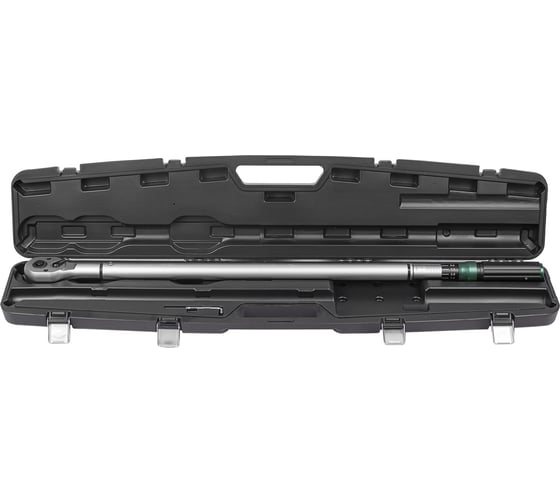 Ключ динамометрический щелчкового типа с быстрой фиксацией Rockforce Premium 100-600Нм,3/4,в пластиковом кейсе RF-64761095 Premium(48615)