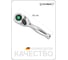 Трещотка реверсивная короткая с кнопкой Stahlwille 1/4" 80 зубцов 11111050 В0000000183454 3