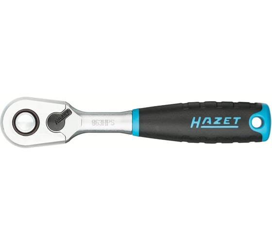 Реверсивная мелкозубчатая трещотка HAZET 1/4 с предохранительным замком 863HPS